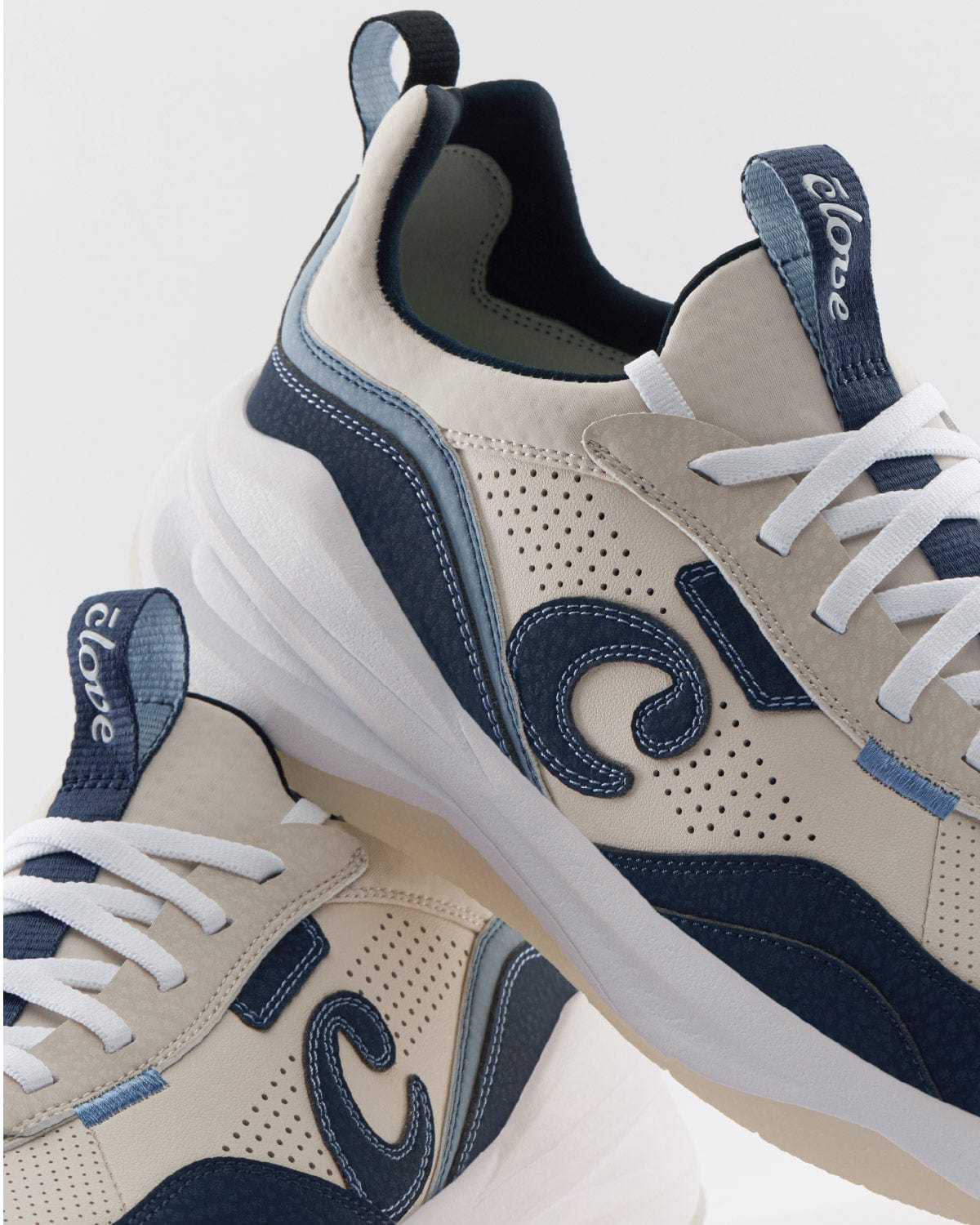 Men's Strada - Sand / Navy / White - Image 3