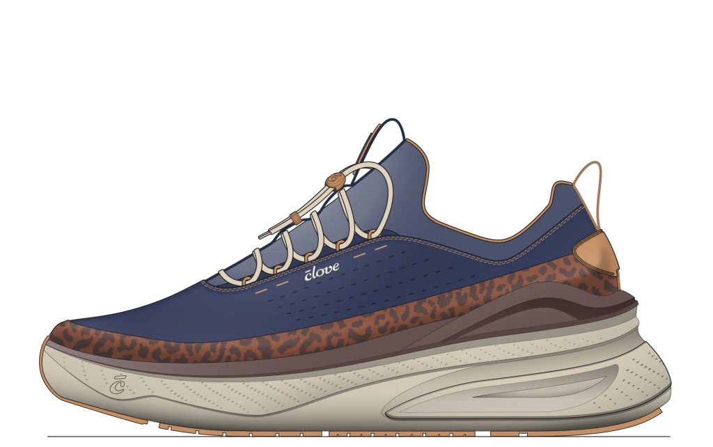Women's Forte 2 - Navy Leopard [B2B ONLY]