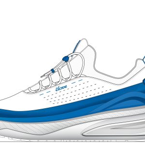 Women's Forte 2 - White / Blue [B2B ONLY]