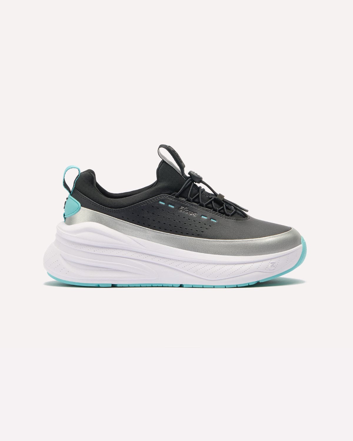 Men's Forte 2 - Black / Platinum / Aqua - Image 2