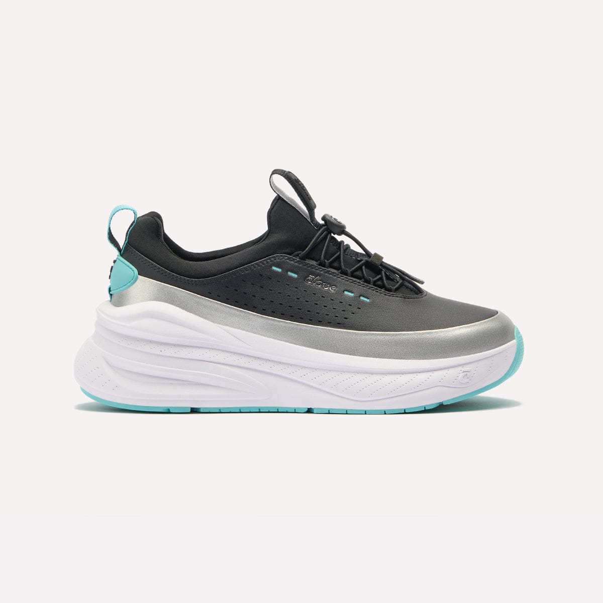 Men's Forte 2 - Black / Platinum / Aqua
