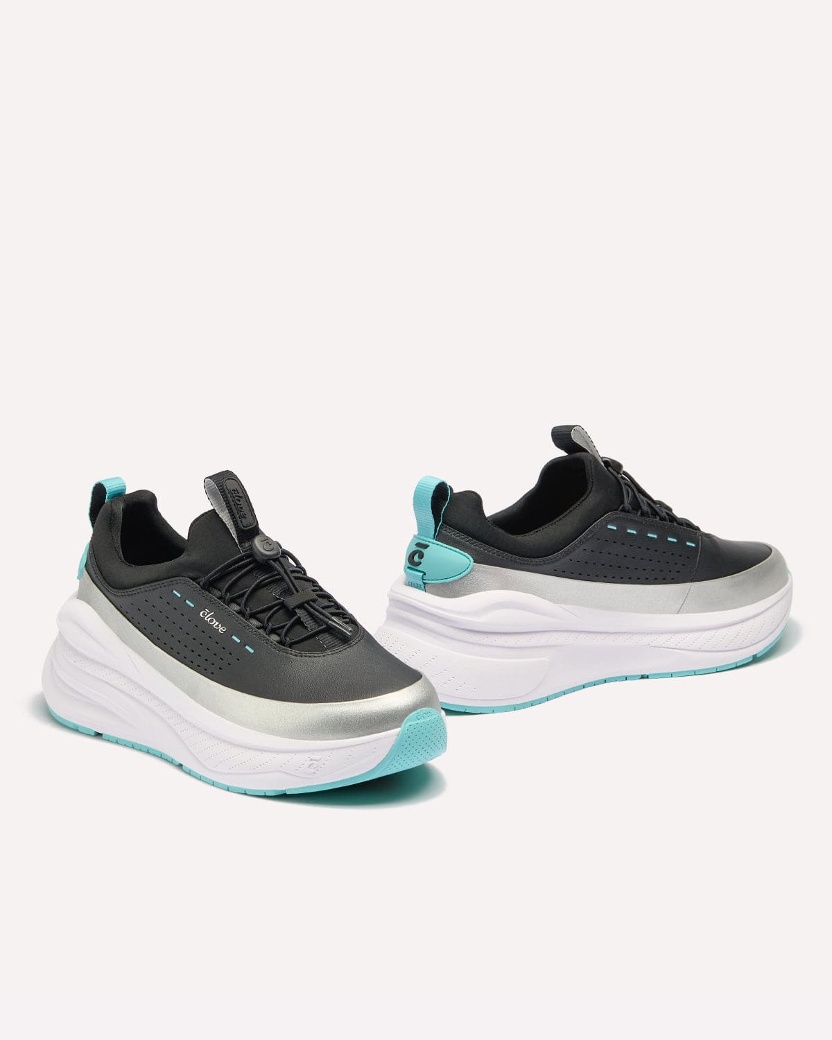 Men's Forte 2 - Black / Platinum / Aqua - Image 3
