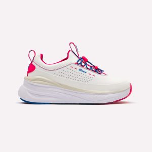 Women's Forte 2 - White / Electric Red / Blue