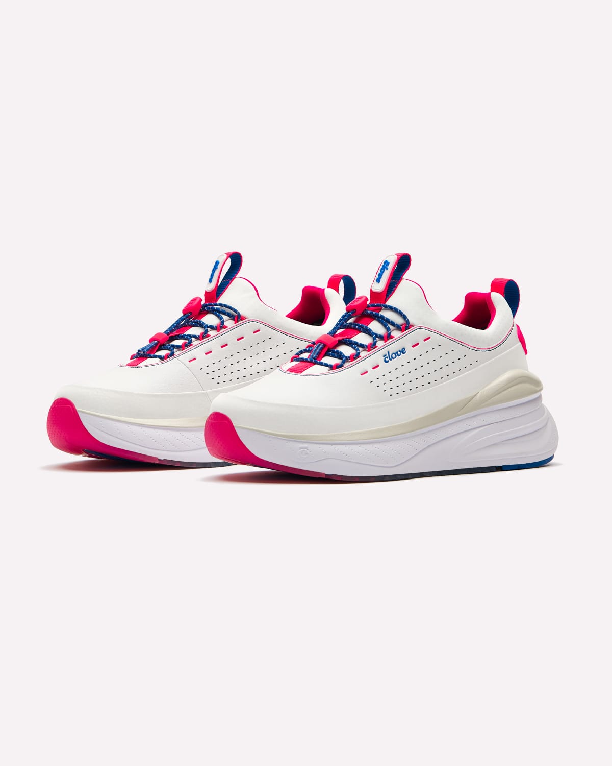 Women's Forte 2 - White / Electric Red / Blue - Image 3