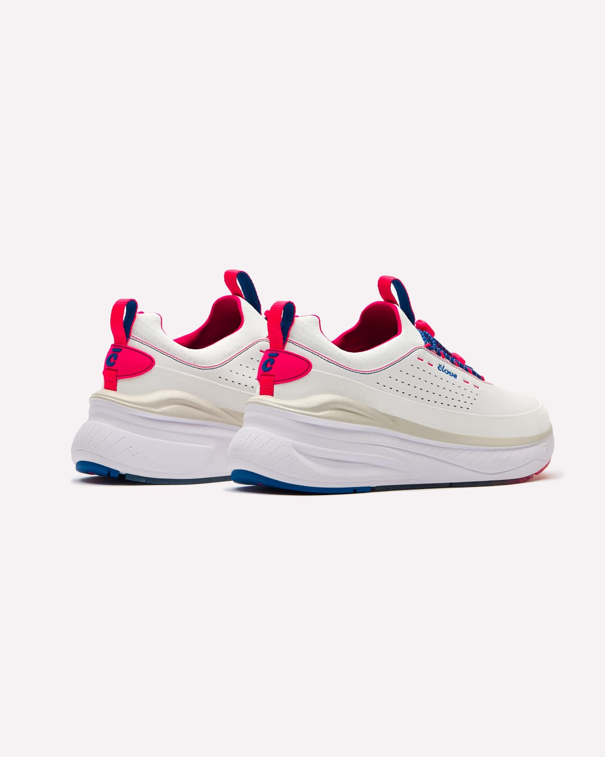 Women's Forte 2 - White / Electric Red / Blue - Image 4