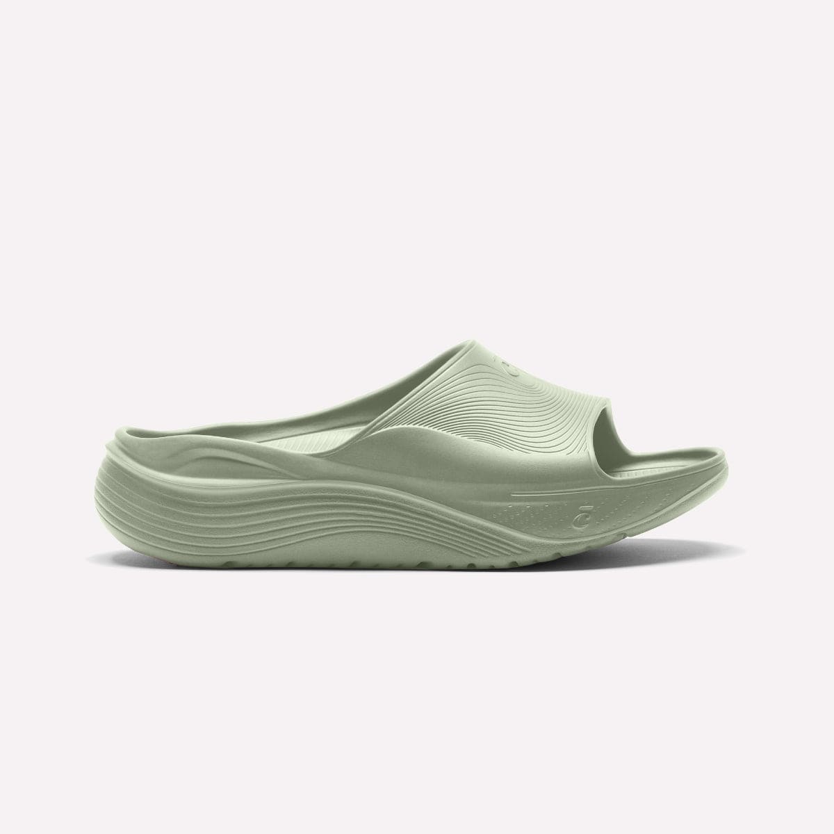 Women's SuperCush Recovery Slide - Mint Green
