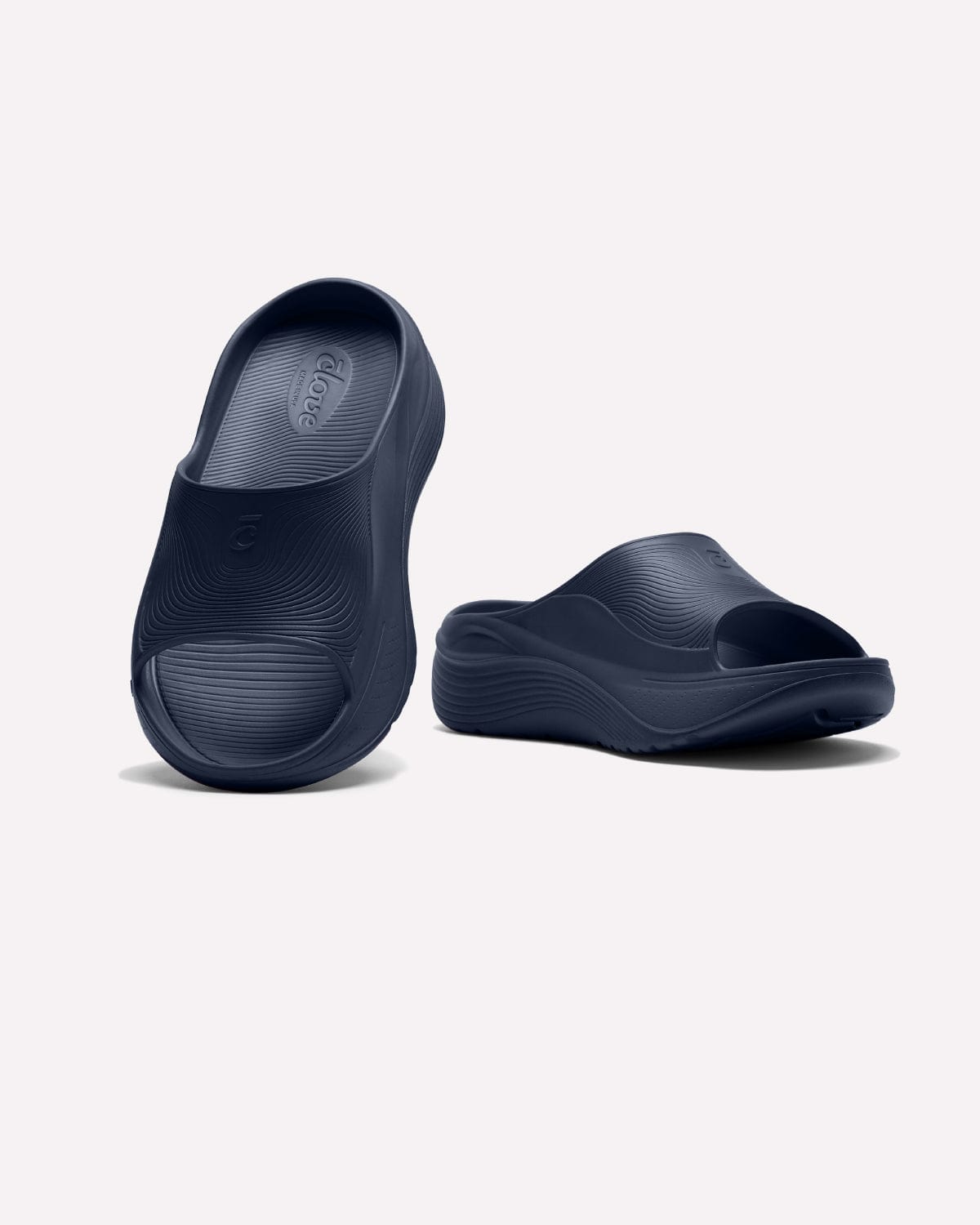 Men's SuperCush Recovery Slide - Navy - Image 4