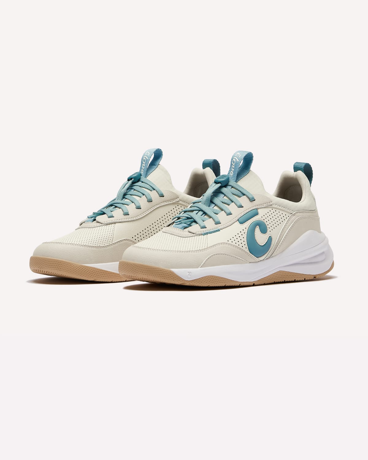 Men's Strada - Cream / Teal / Gum - Image 5