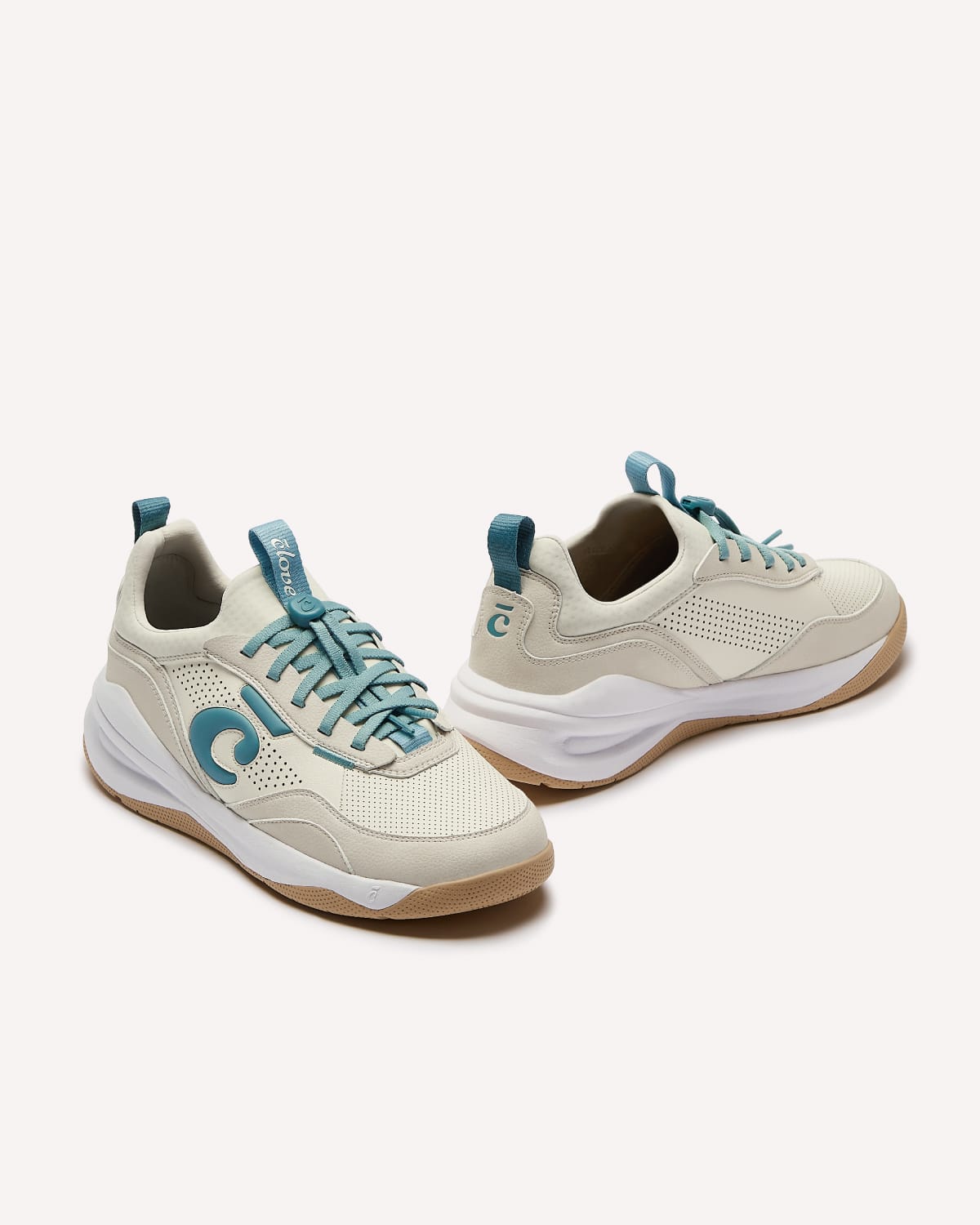 Women's Strada - Cream / Teal / Gum - Image 3