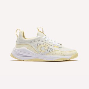 Men's Strada - White / Brushed Yellow