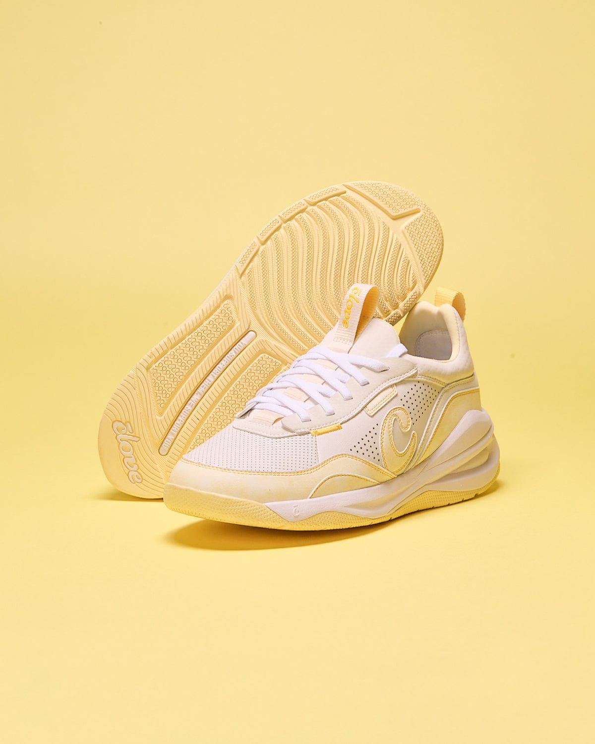 Men's Strada - White / Brushed Yellow - Image 3