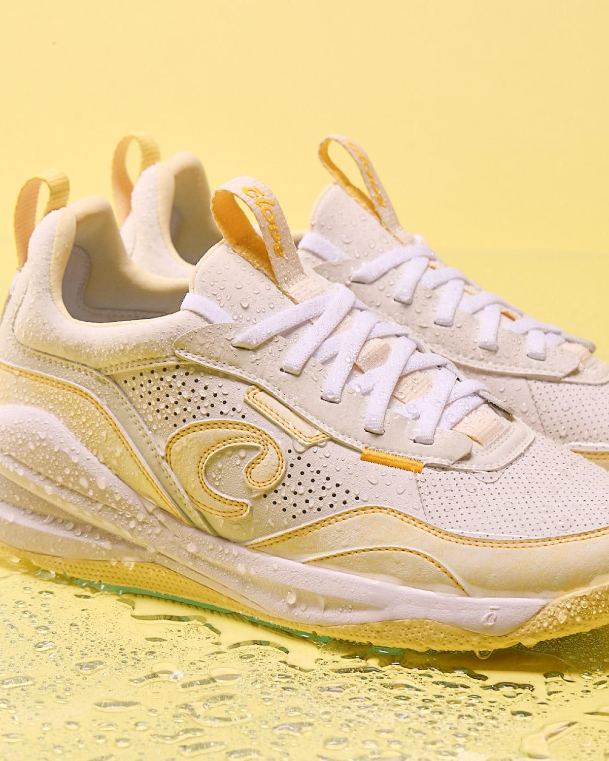 Women's Strada - White / Brushed Yellow - Image 4