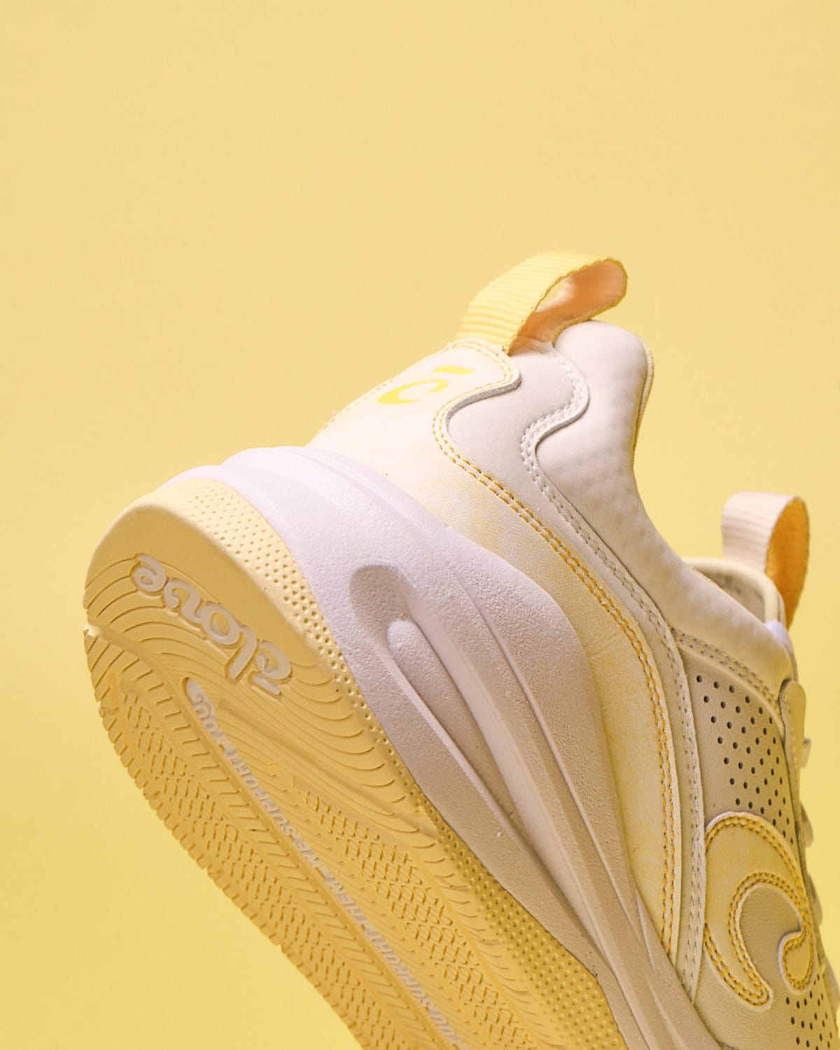 Men's Strada - White / Brushed Yellow - Image 8