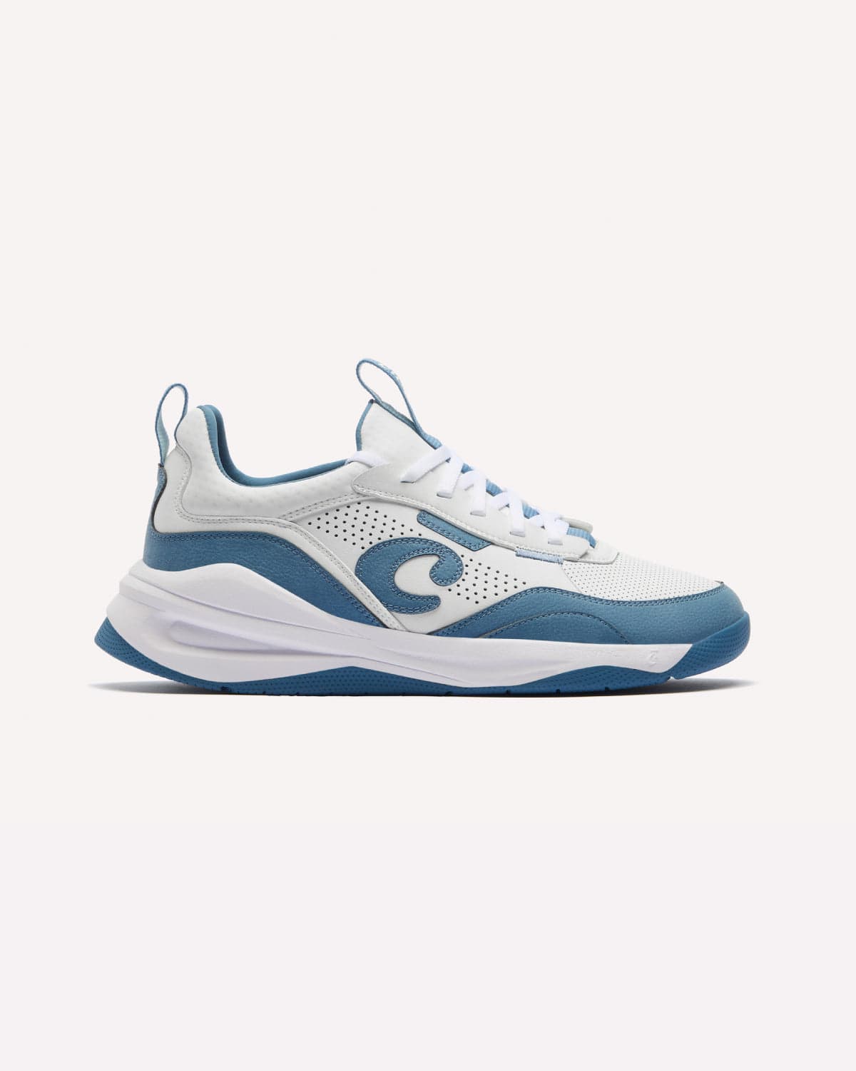 Men's Strada - White / Ocean Blue - Image 2