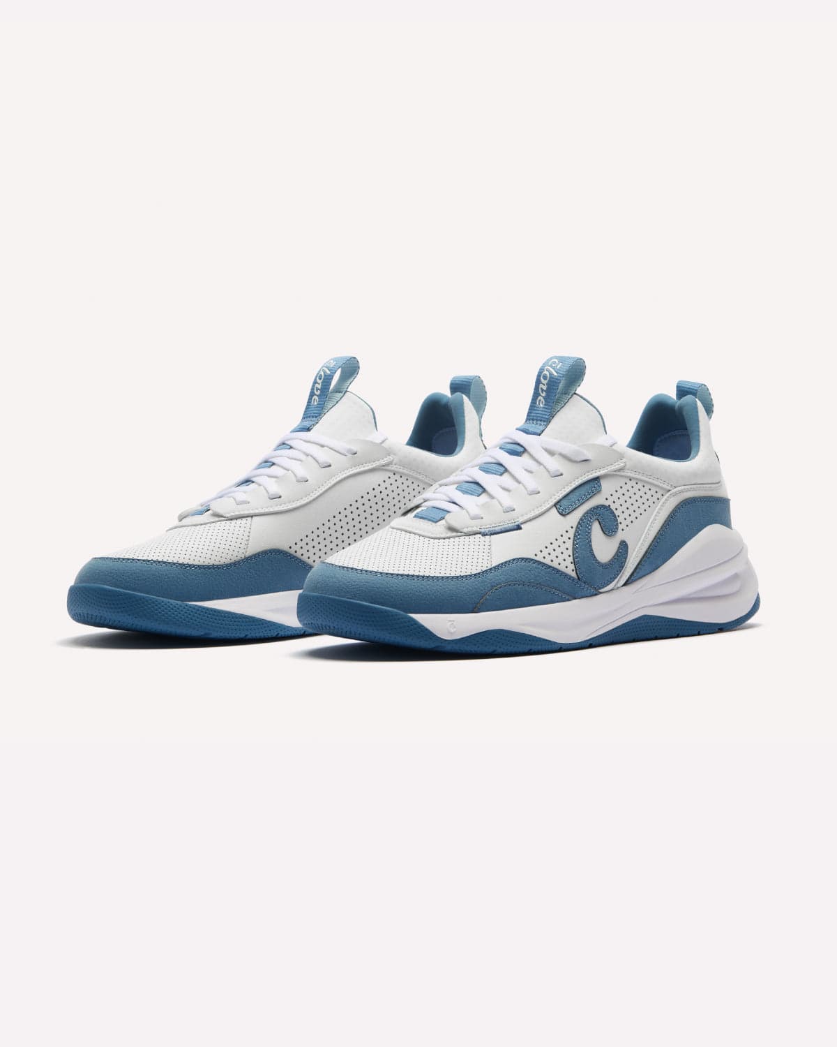 Men's Strada - White / Ocean Blue - Image 5