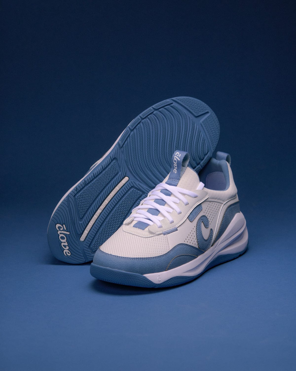 Men's Strada - White / Ocean Blue - Image 3