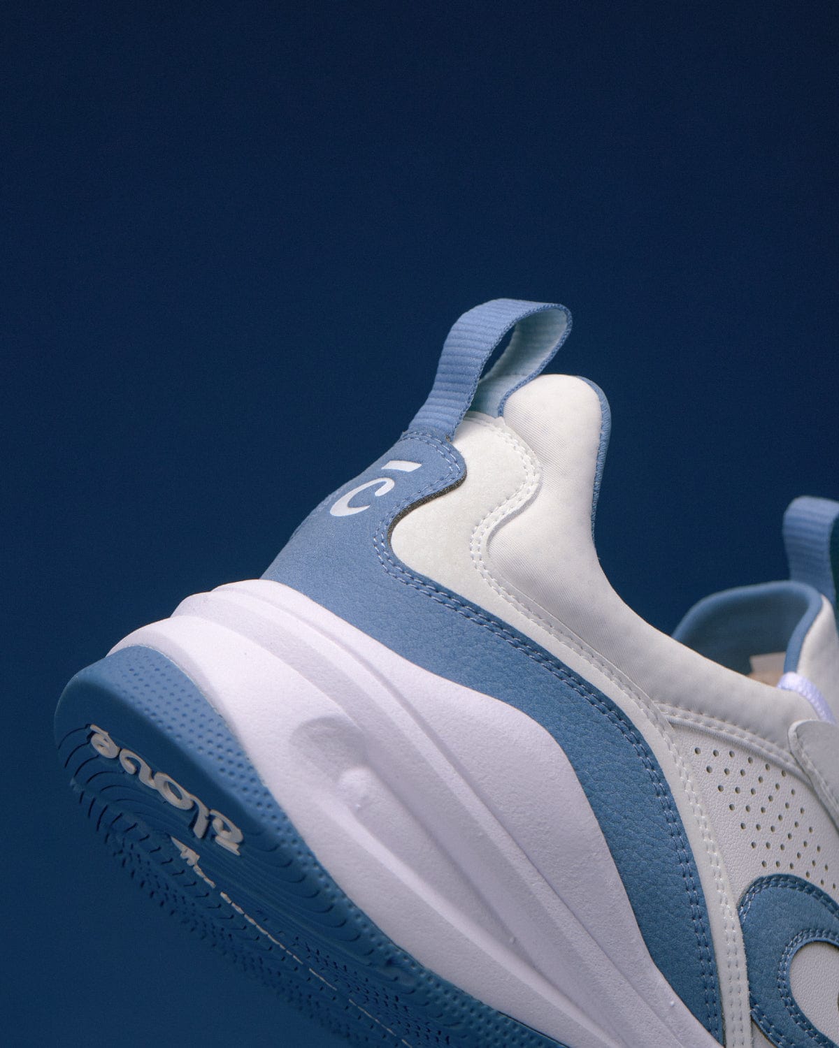 Men's Strada - White / Ocean Blue - Image 8